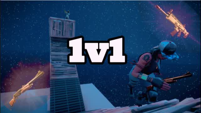 Minigame 1v1 — Fortnite Creative map