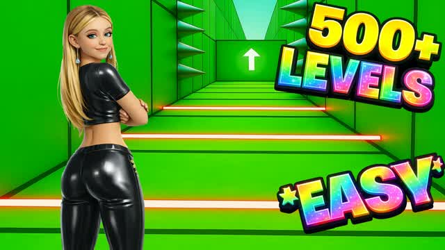 CLASSIC PARKOUR 500+ — Fortnite Creative map cover art