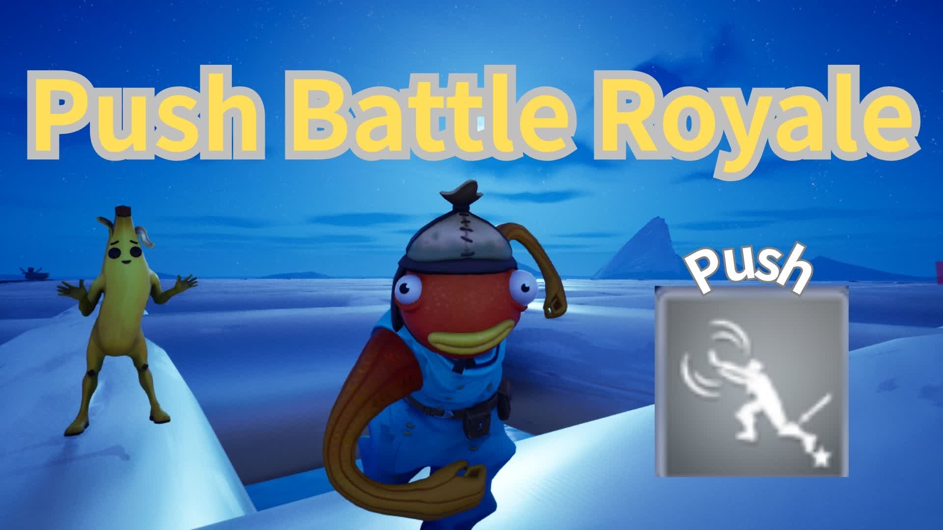 Sliding Push Battle — Fortnite Creative map