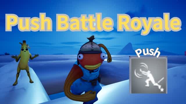 Sliding Push Battle — Fortnite Creative map