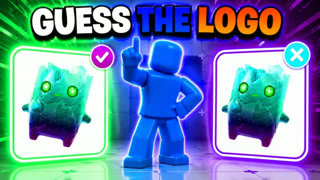 GUESS THE LOGO SPRITES GAME — Fortnite Creative map cover art