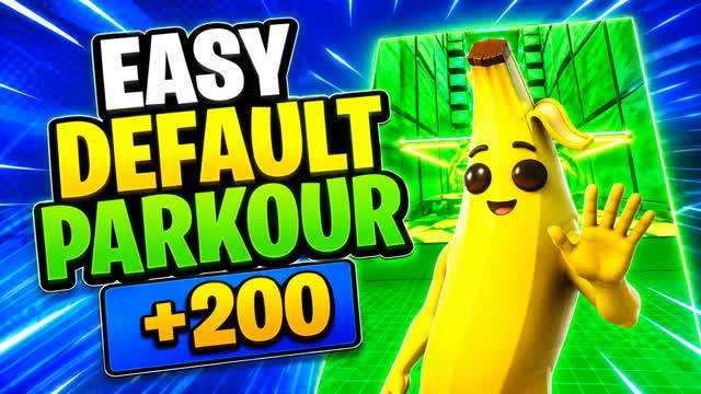 DEFAULT PARKOUR 200+💪💪 — Fortnite Creative map