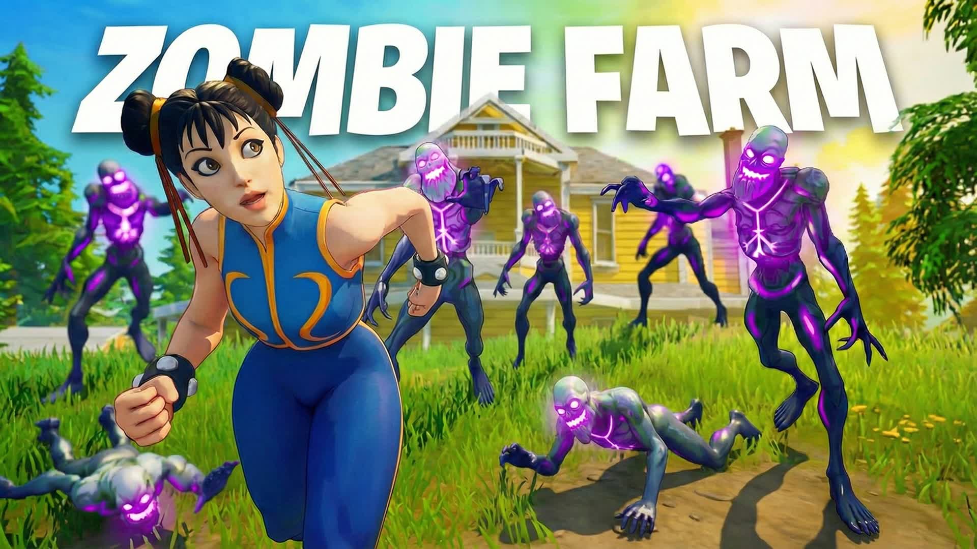 ZOMBIES BATTLE 🐢 TMNT🍕[ROGUELIKE] — Fortnite Creative map