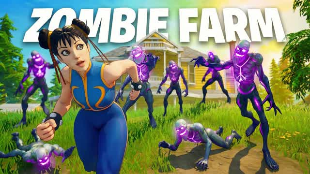 ZOMBIES BATTLE 🐢 TMNT🍕[ROGUELIKE] — Fortnite Creative map cover art