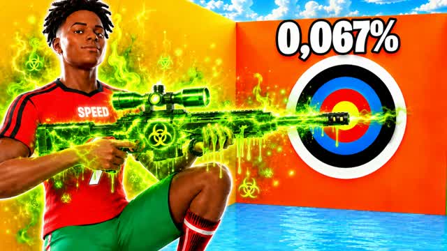 ⚡🎲 BANANA TRICKSHOT ELITE PARKOUR 🔥 — Fortnite Creative map cover art