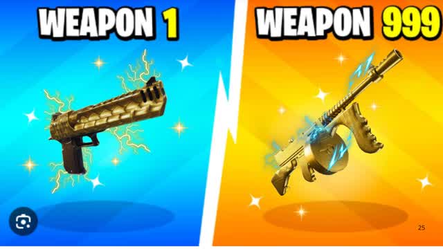 ⭐ALL GUNS-GUN GAME- ALL CARS⭐ — Fortnite Creative map cover art