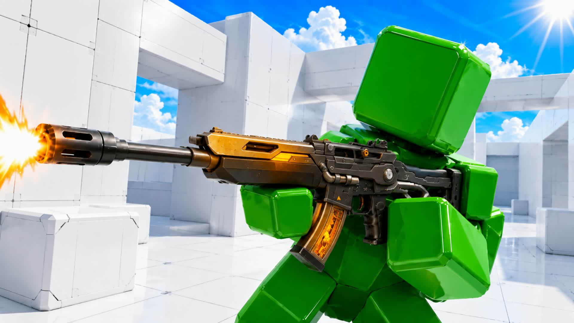 RED VS BLUE๐ต๐ด RIVALS RVB BATTLE โ Fortnite Creative map