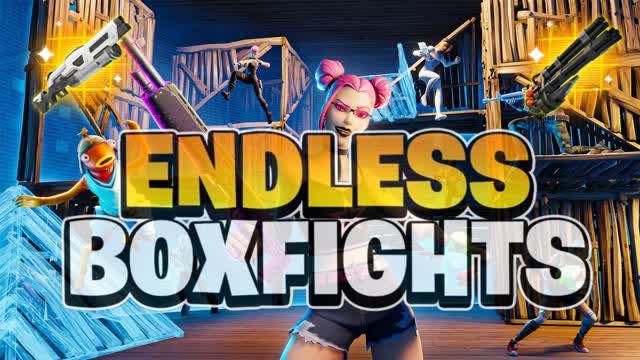 Endless Box Fights — Fortnite Creative map