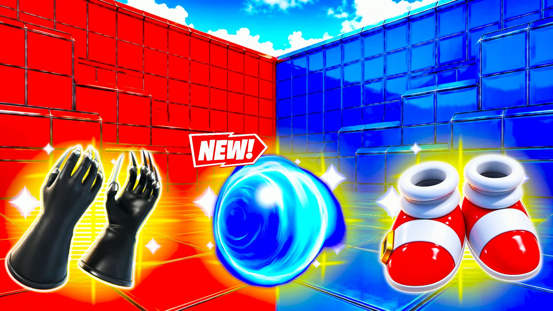 RED VS BLUE TAKE THE CROWN 🔴🔵 — Fortnite Creative map