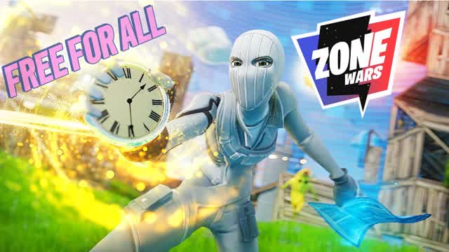 FFA ZONE WARS 🏆 — Fortnite Creative map cover art