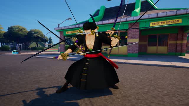 Zoro Nine-Sword Style one piece — Fortnite Creative map