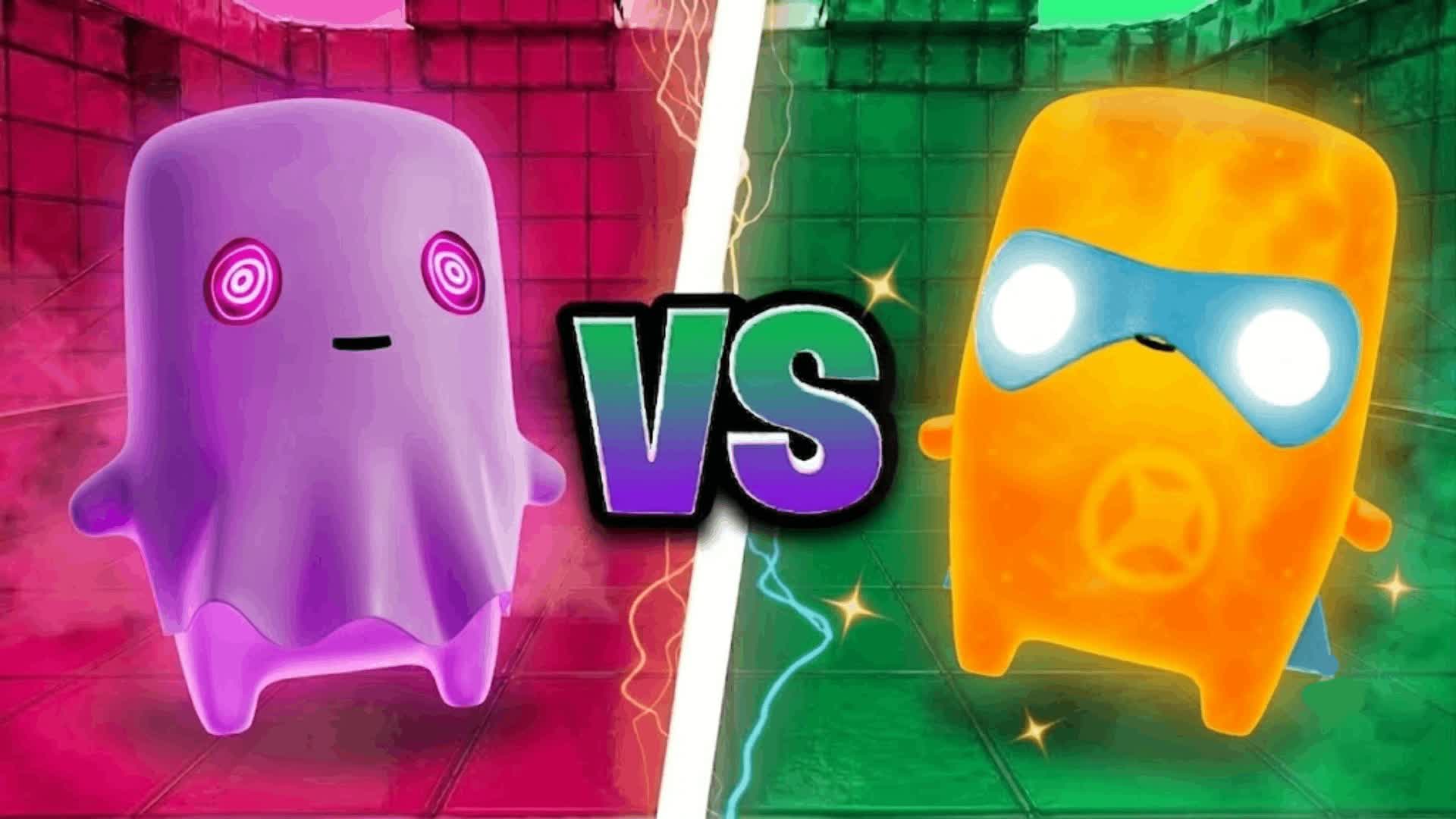 MEGA ROUGE VS BLEU 🔴🔵SIDEKICKS — Fortnite Creative map