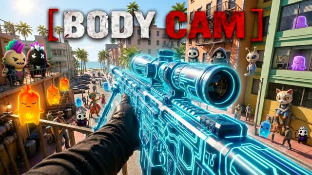 SPIRIT-BODYCAM — Fortnite Creative map cover art