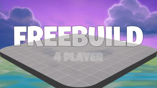 Freebuild (4 Player) — Fortnite Creative map