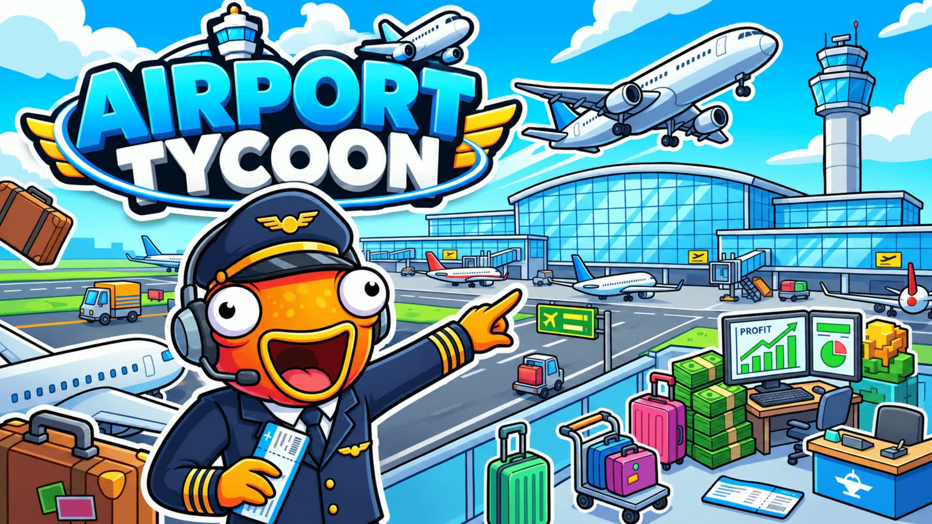 AIRPORT TYCOON — Fortnite Creative map