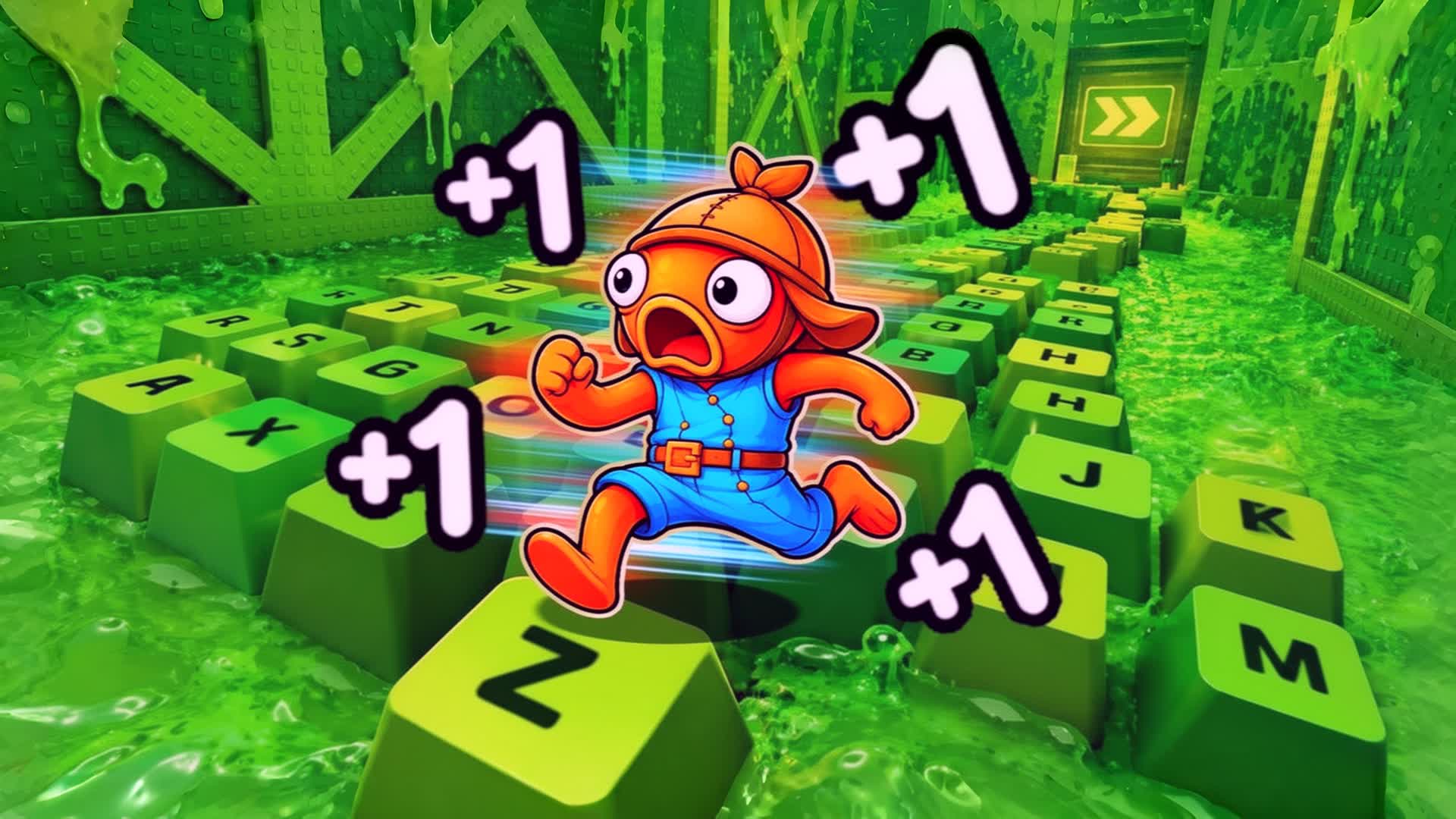 +1 Speed Slime Keyboard Escape — Fortnite Creative map