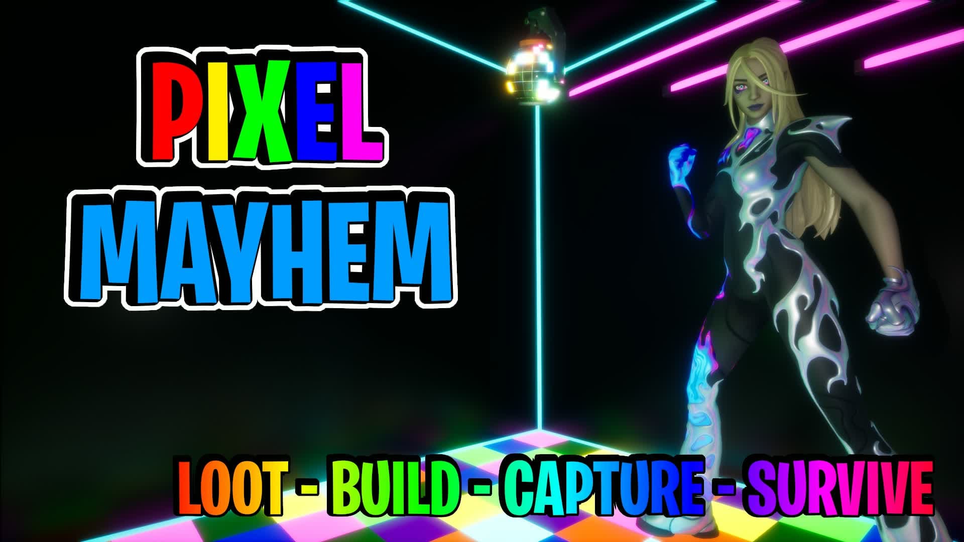 PIXEL MAYHEM — Fortnite Creative map