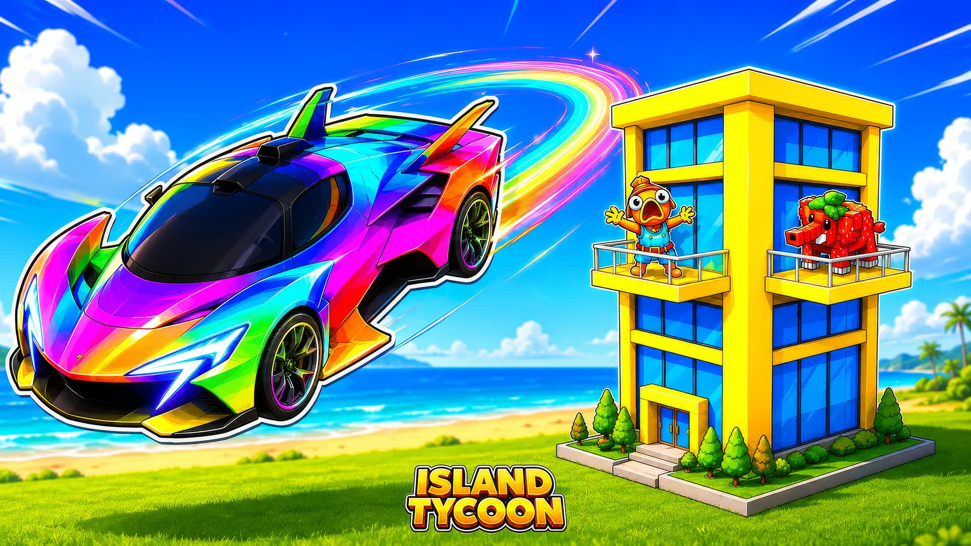 SKY ISLAND TYCOON — Fortnite Creative map