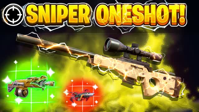 FIRE SNIPER 🔥 — Fortnite Creative map cover art
