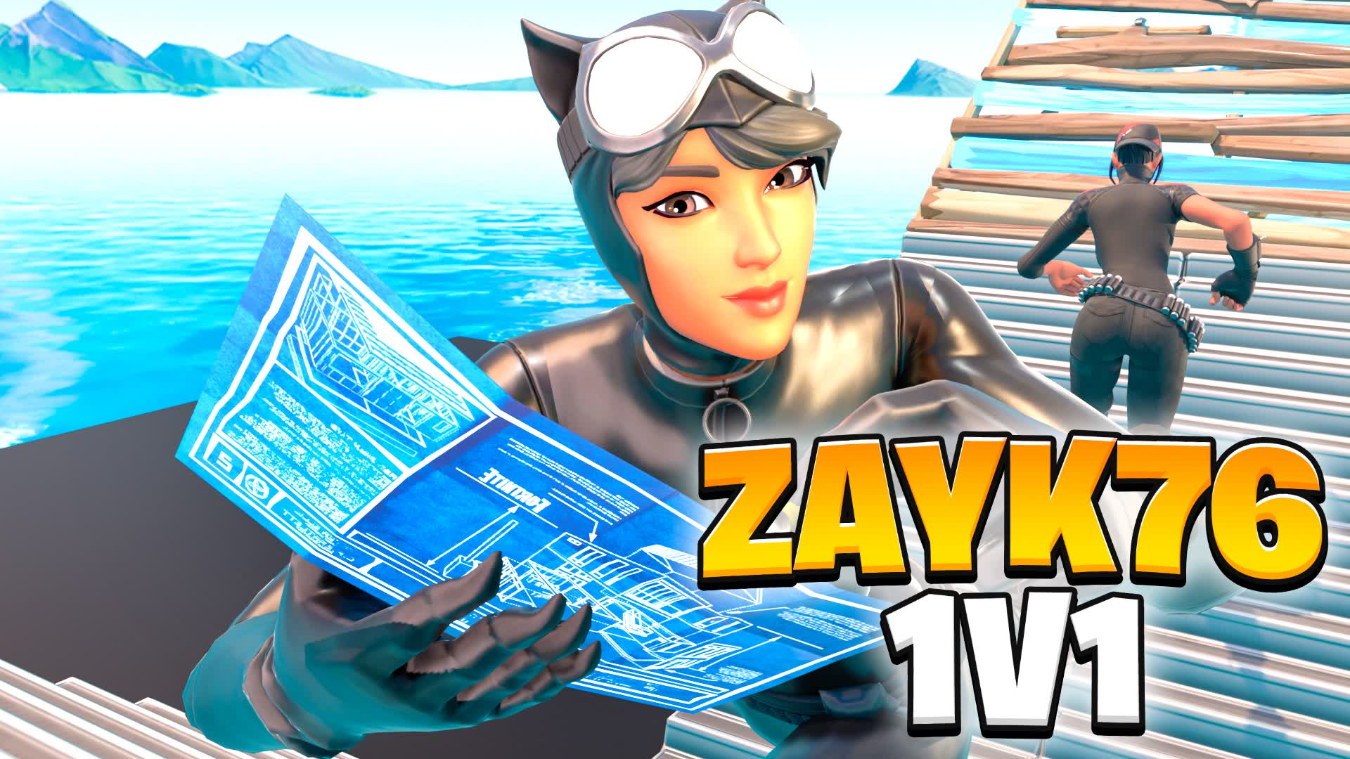 ZAYK76 1V1 BUILD FIGHT (200 PUMPS) — Fortnite Creative map