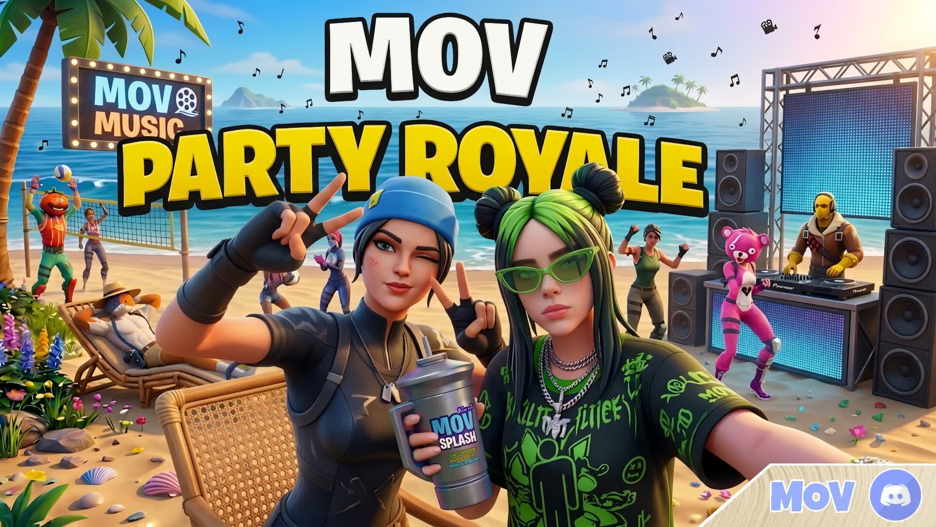 MOV PARTY ROYAL 2.0 — Fortnite Creative map