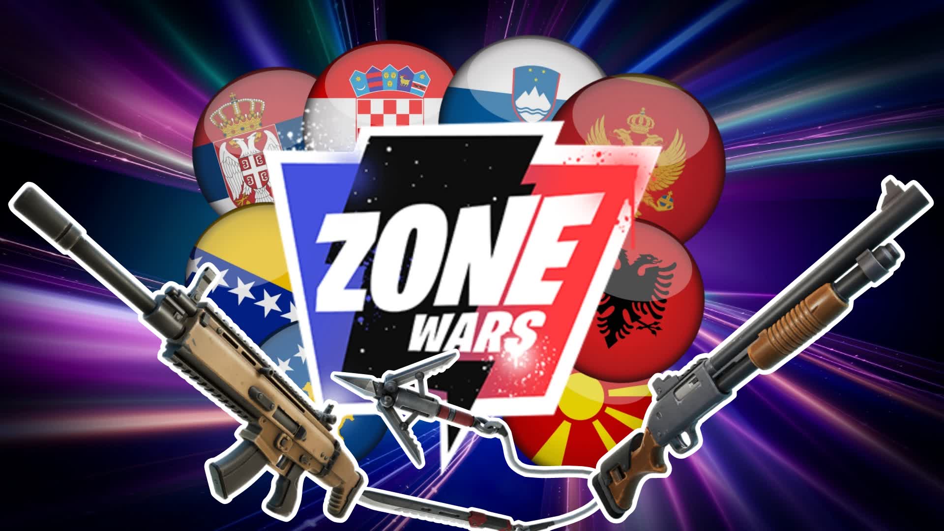 🏔️BALKAN ZONE WARS🏔️ — Fortnite Creative map