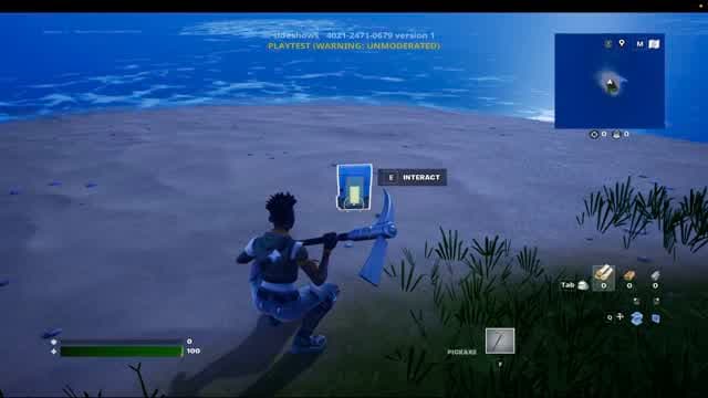 powerfull button — Fortnite Creative map
