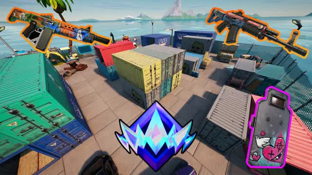 NEW GUNS ONLY GUN GAME 🚢 — Fortnite Creative map cover art