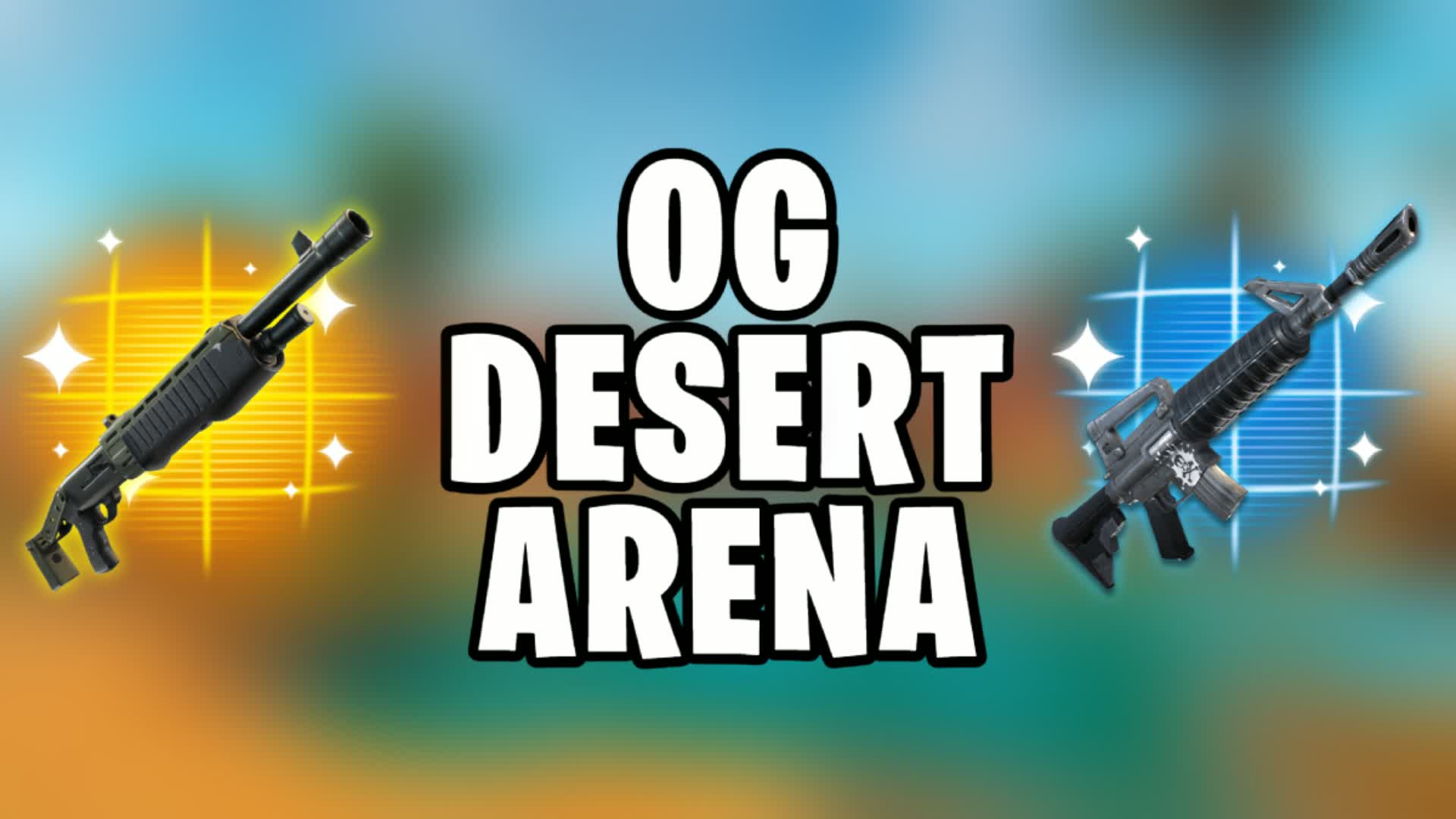 OG DESERT ARENA — Fortnite Creative map