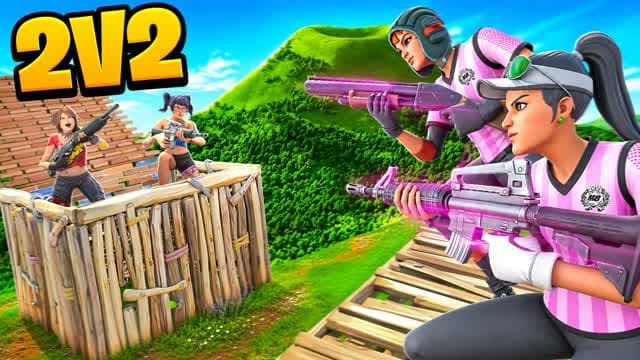 2V2 REALISTICS SPEED [GENTLE MATES] — Fortnite Creative map cover art