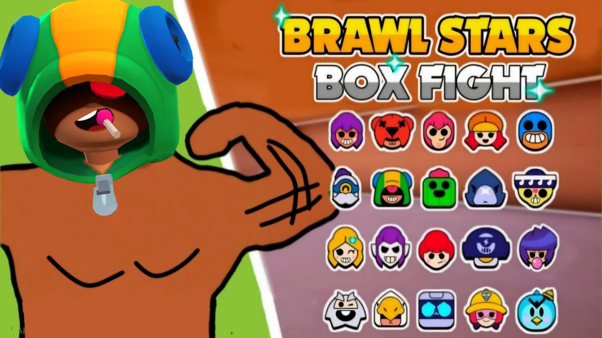 BRAWL STARS BOX FIGHT 🌵 — Fortnite Creative map