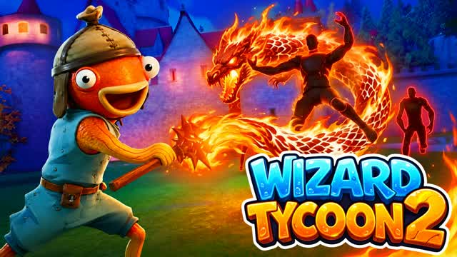 WIZARD TYCOON 2 — Fortnite Creative map cover art