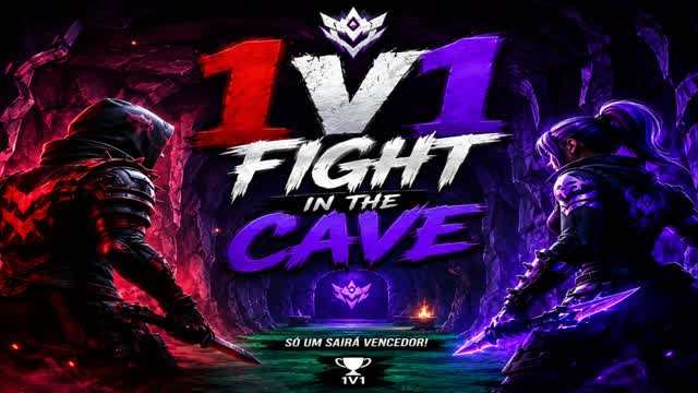 1V1 Fight in the Cave — Fortnite Creative map