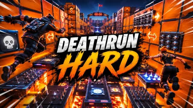 DEATHRUN DE LA MORT 💀 — Fortnite Creative map cover art