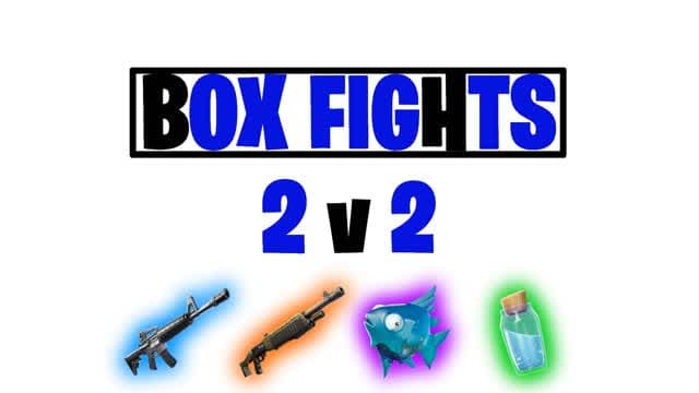 2v2 box fight — Fortnite Creative map cover art