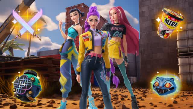 FFA KPOP DEMON HUNTERS — Fortnite Creative map