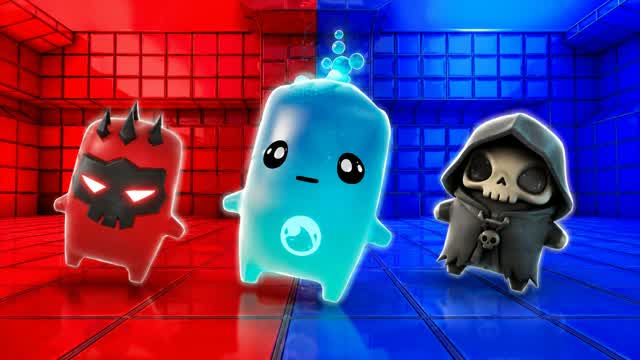 RED VS BLUE FLASHCORE 🔴🔵 — Fortnite Creative map cover art