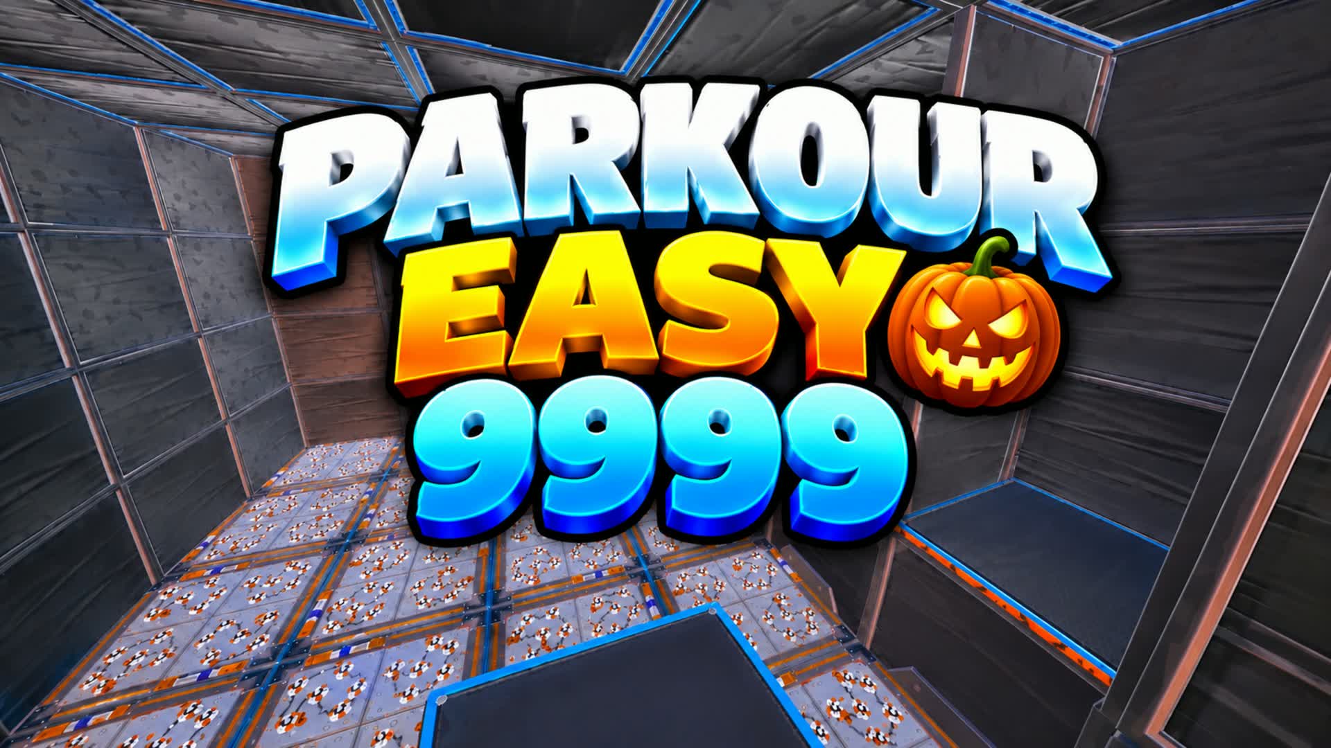 PARKOUR EASY 9999 🎃DEATHRUN HALLOWEEN🎃 — Fortnite Creative map