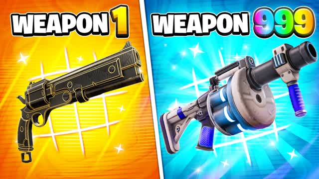 RAGDOLL GUN GAME⭐🎯ONE SHOT — Fortnite Creative map cover art