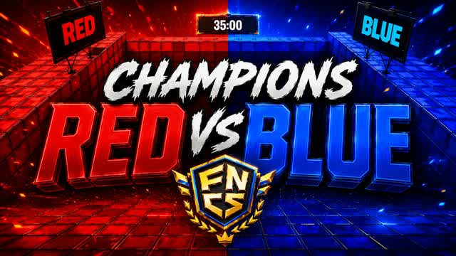 Crazy Champion's Red vs Blue — Fortnite Creative map