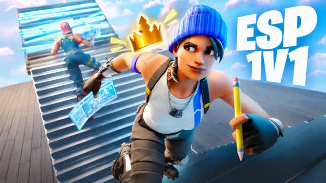 1V1 ESP FIGHT — Fortnite Creative map cover art