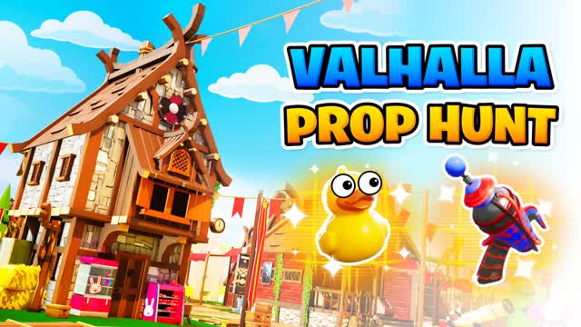 Valhalla Prop Hunt — Fortnite Creative map