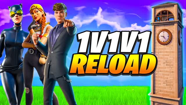 1V1V1 1V1 FFA — Fortnite Creative map cover art