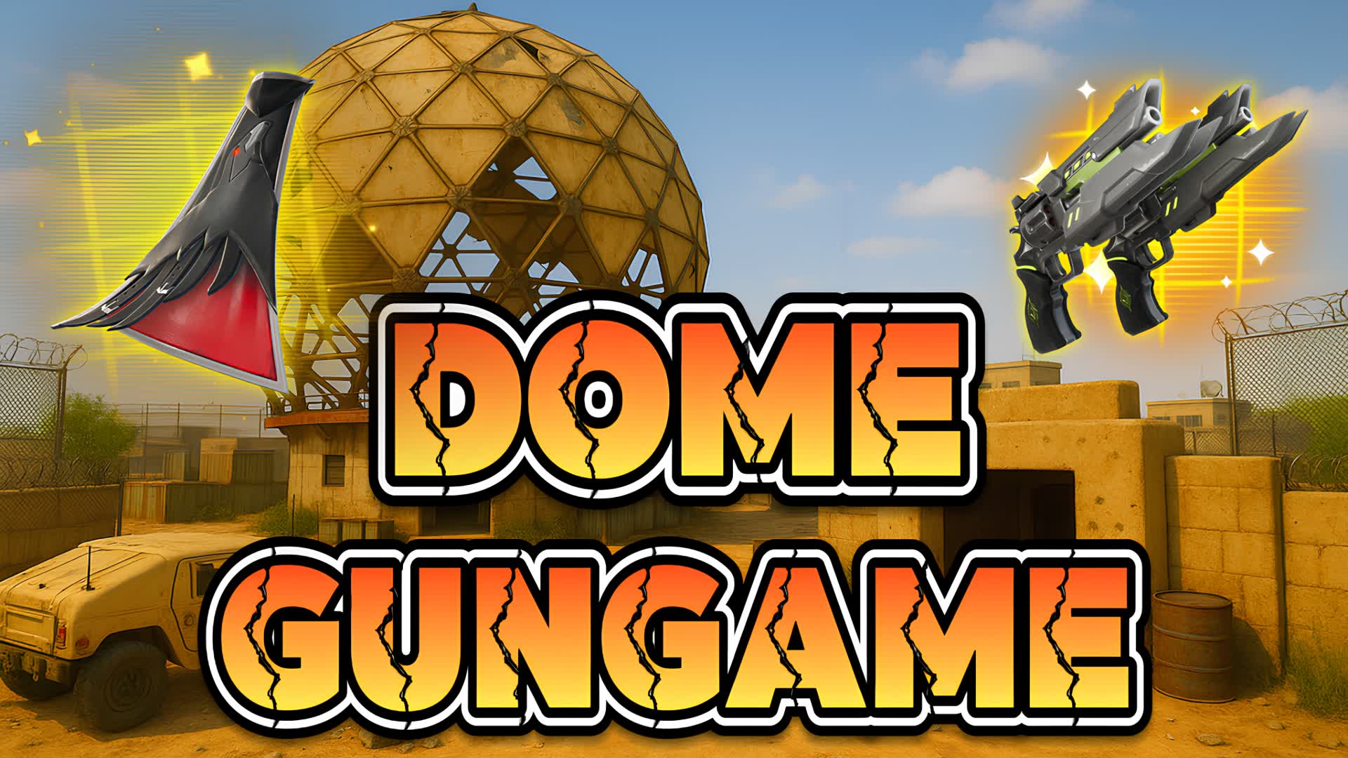 DOME GUN GAME🔫 — Fortnite Creative map
