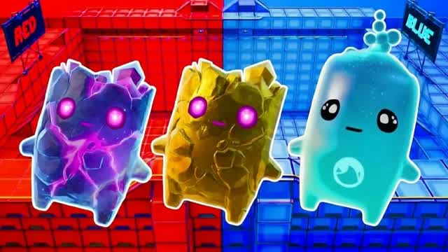 red vs blue ping pong — Fortnite Creative map