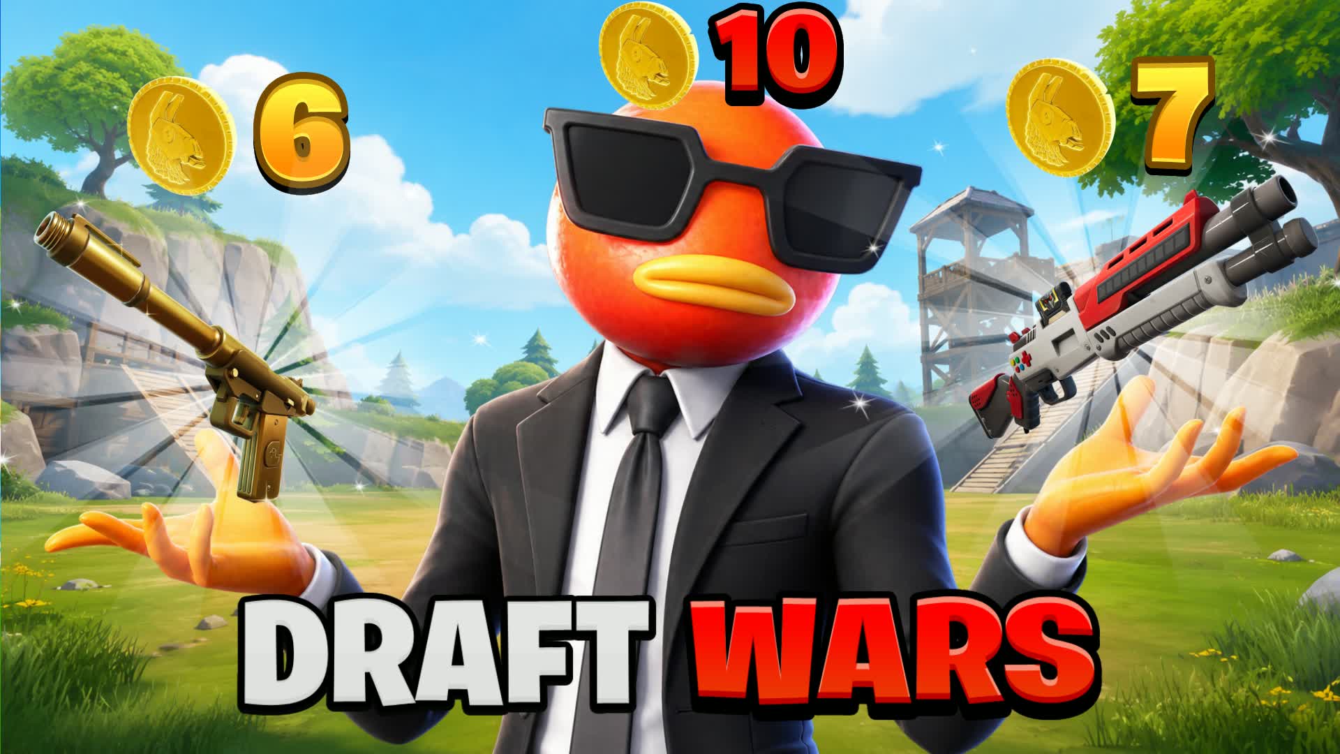 DRAFT WARS — Fortnite Creative map