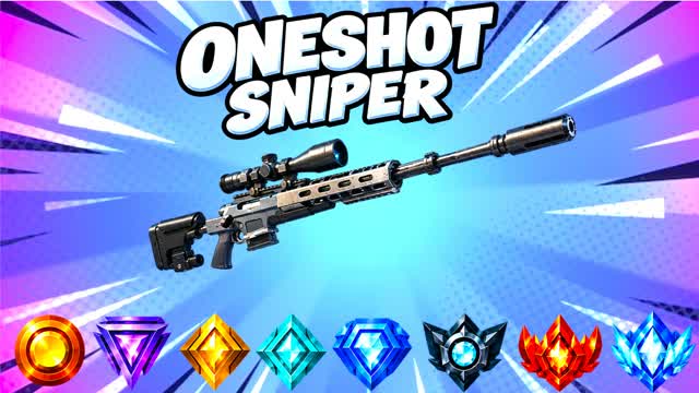 SNIPER ONESHOT RANKEDS — Fortnite Creative map