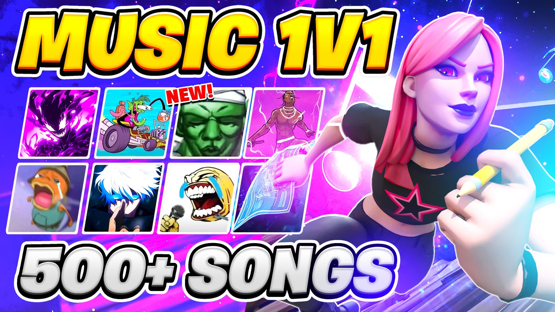 best music 1v1 — Fortnite Creative map
