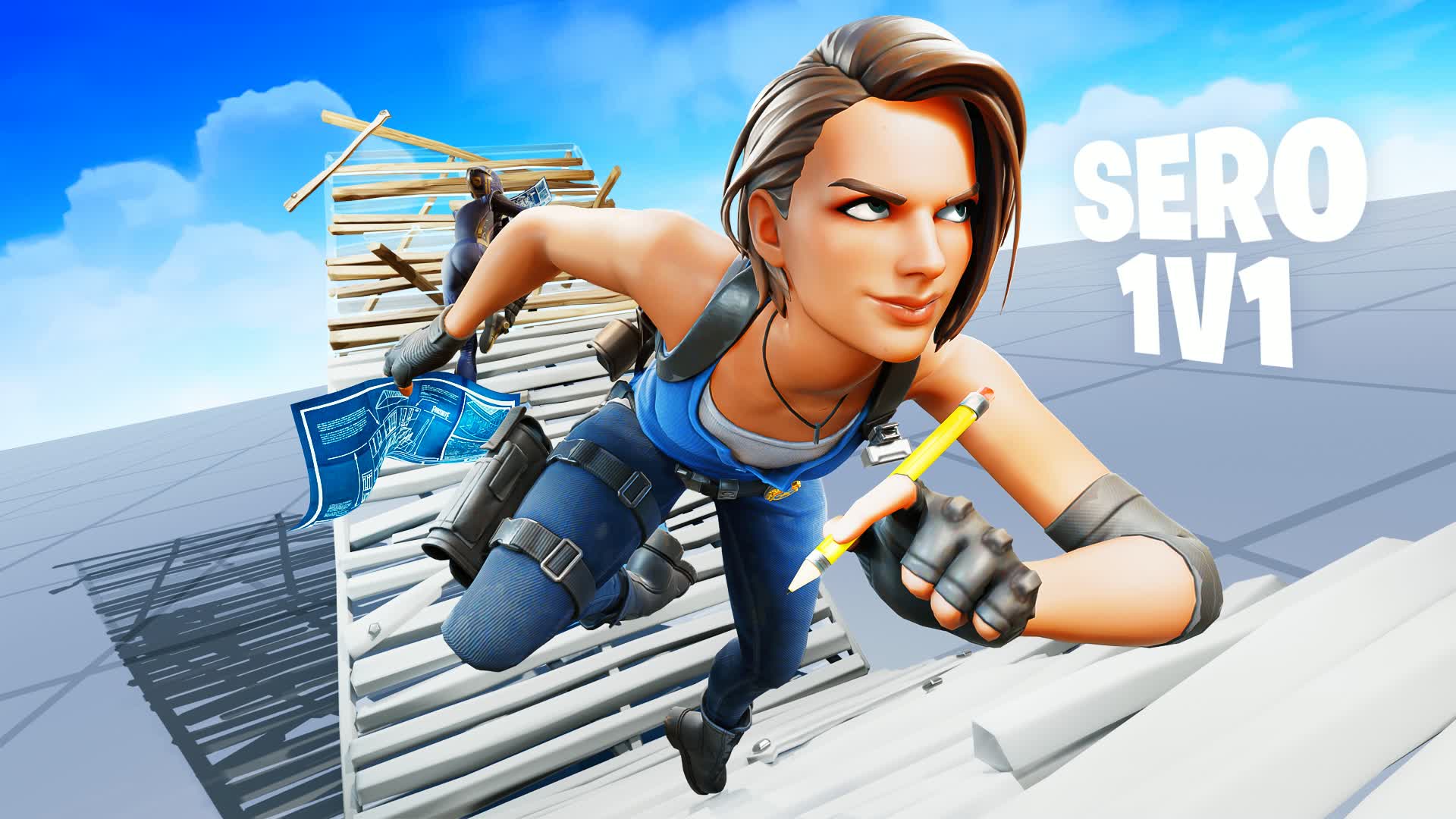 Sero 1v1 Build Fights (200 Pumps) — Fortnite Creative map