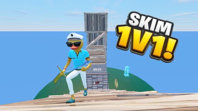 SKIM 1V1 — Fortnite Creative map cover art